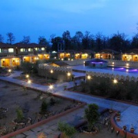 Отель Mahua Tiger Resort Kanha в городе Мандла, Индия