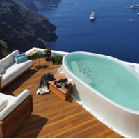 Отель Aqua Luxury Suites в городе Имеровигли, Греция