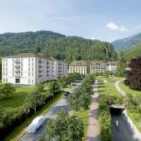 Отель Grand Resort Bad Ragaz Bad Ragaz в городе Бад-Рагац, Швейцария