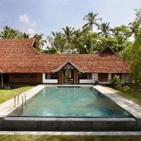 Отель Vaamika Island Green Lagoon Resort в городе Poochakkal, Индия