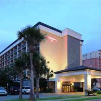 Отель Hampton Inn Jacksonville Beach Oceanfront в городе Джэксонвилл Бич, США