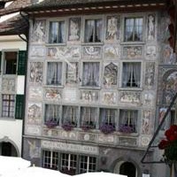Отель Hotel Adler Stein Am Rhein в городе Штайн-на-Рейне, Швейцария
