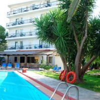 Отель Hotel Thomas Beach в городе Неа Макри, Греция