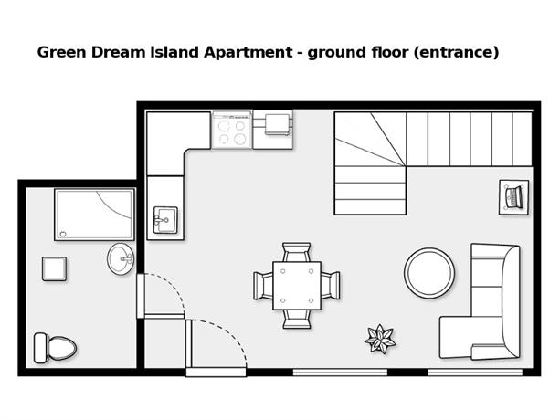 Green Dream Island Apartment