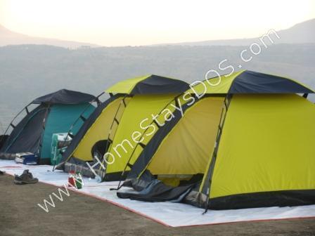 Farm camping with lake view near Lonavala