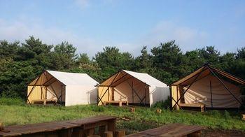 Blue Night Glamping House in Udo - Caravan Park