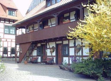 Romantischer Fachwerkhof