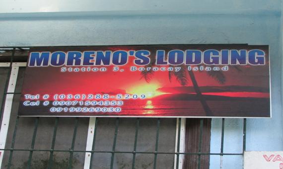 Moreno's Lodging Boracay