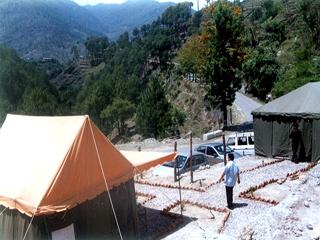 The Chardham Camp Badrinath