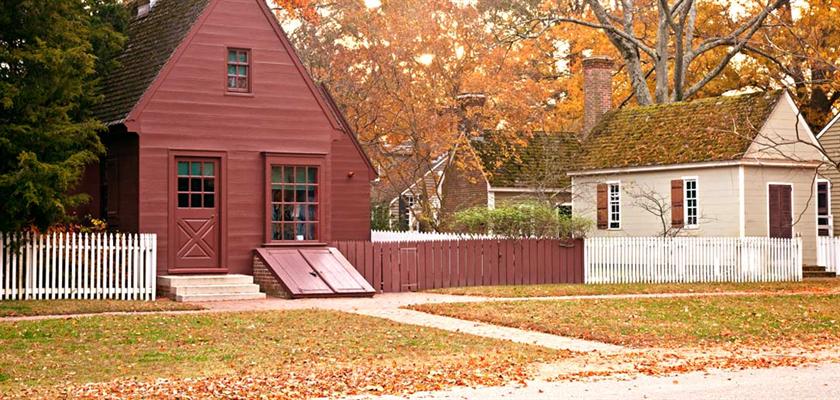 Colonial Houses-Colonial Williamsburg